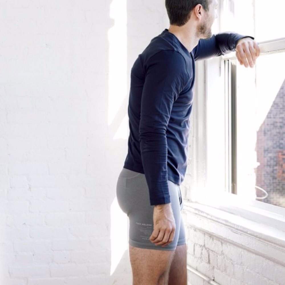 Men's Mack Weldon Boxer Brief Navy, size M,  NWT